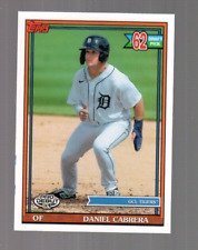 2021 Topps Pro Debut DANIEL CABRERA Baseball Card PD-182 GCL Tigers