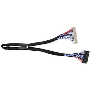 Kabel LVDS DF14-20P 1kanałowy 8bit do ekranu LCD 14,1" 15" 1024x768 - Zdjęcie 1 z 2