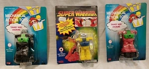 vintage WH worrior Robot pencil sharpener Blcak Yellow Red - Picture 1 of 8