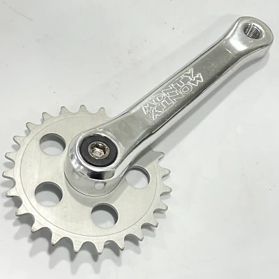 Nuevo de Lote Antiguo Monty Trial Bike Trailsin Juego de Manivela Brazo Drive Derecho 24t Plateado Nuevo BMX 152mm Foto 1 de 4