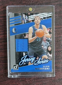 Tarjeta de baloncesto Panini Donruss 2019-20 #JS-DNK Jersey Series Dirk Nowitzki Salón de la fama - Imagen 1 de 7