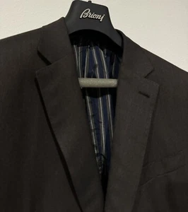Brioni Sport Coat Size 56 46 R US In Solid Brown Vicuna/180s Wool/Silk $10k+ - Picture 1 of 17