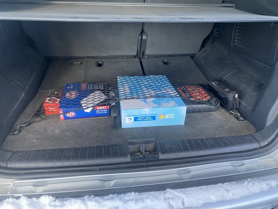 Red de carga de malla estilo piso maletero trasero para MERCEDES-BENZ CLASE ML 1998-2005 nueva Foto 1 de 4