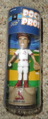 2004 Pocket Pros Albert Pujols St. Louis Cardinals boneco "flexível" - Imagem 1 de 2