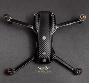 SopiGuard 3M Avery Carbon Brushed Matte Rugged Sticker Skin for DJI Mavic Air 2s - Picture 1 of 92