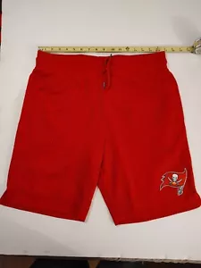 Tampa Bay Buccaneers Mesh Material Shorts New Size 34" With Side Pockets And Bac - Picture 1 of 7