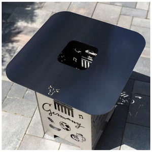 Grillplatte | Feuerplatte | Grillring | Plancha | BBQ-Platte - Bild 1 von 7
