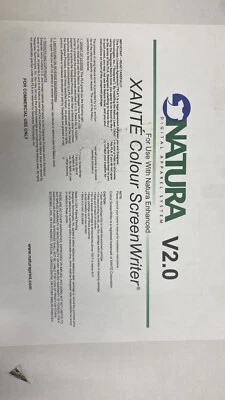 Xante color screenwriter. Yellow Cartridge. Natura V2.0 - Image 1 of 2