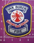 Vintage Van Buren Michigan Feuerwehr Patch