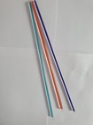 3er Set Tiffanyglas Glas Glasstäbe für Glasperlendrehen Ø ca. 5mm ca. 33cm lang