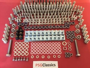 Aprilia RS125 99-05 Mega Acero Inoxidable 318 piezas Allen Pernos Tornillos Kit Reconstrucción - Imagen 1 de 9