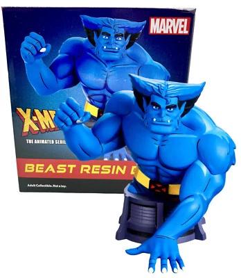 X-Men Animated Series BEAST Bust Statue Disney Diamond Select Limited Edition - Image 1 of 4