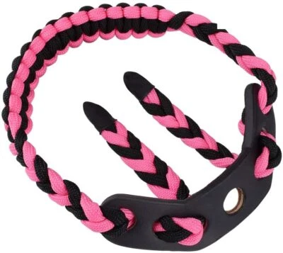 Eslinga de muñeca con arco 550 Paracord - Supervivencia caza tiro - Cuero duradero Foto 1 de 4