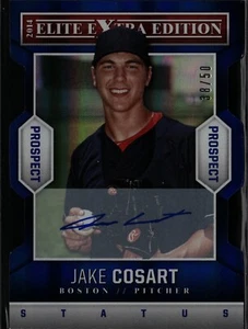 2014 Panini Elite Extra Edition #62 Jake Cosart Signatures Status Blue - Picture 1 of 2