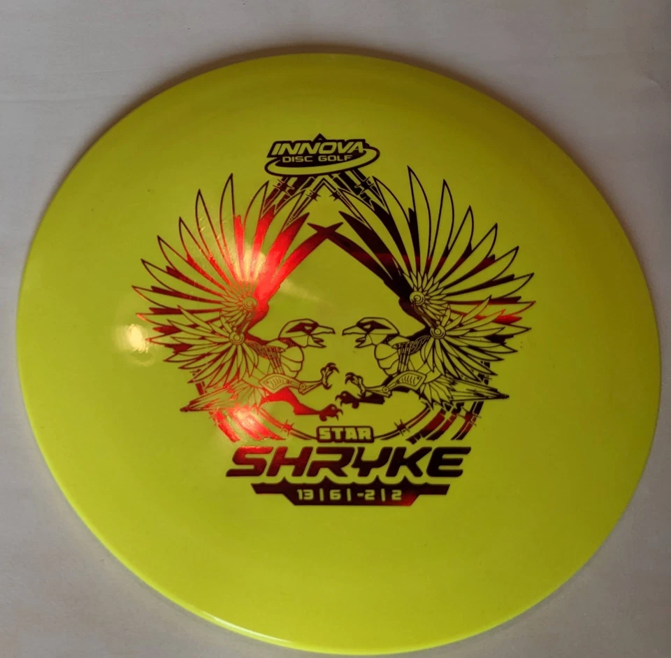 Innova Star SHRYKE Disc Golf 173 G Distance Driver Yellow BRAND NEW Red Stamp - Image 1 of 1