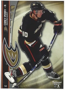 COREY PERRY ANAHEIM MIGHTY DUCKS FATHEAD TRADEABLES REMOVABLE STICKER 2014 #14 - Picture 1 of 3