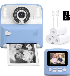 Instant Print Camera for Kids, Christmas Birthday Gift for 3-12 Year Old Girl... - Picture 1 of 7