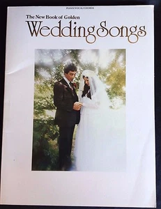 Nuevo Libro de Canciones de Boda Doradas Piano Acordes Vocales Boda Marzo 1988 Belwin - Imagen 1 de 8