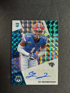 CJ Henderson 2020 Panini Mosaic Rookie Auto #RA46 Jaguars - Picture 1 of 2
