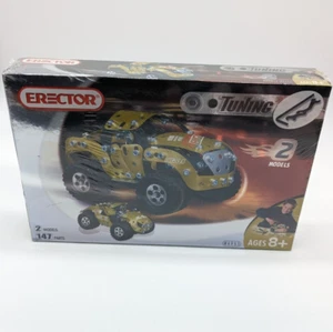 Meccano Erector Set Car Tuning #4951 Two Model Stem Toy Ages 8+ Factory Sealed - Picture 1 of 3