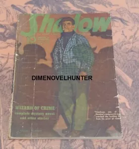 L'OMBRA 15 FEBBRAIO 1943 UN "MAGO DEL CRIMINE" MAXWELL GRANT PULP VEDI VIDEO - Foto 1 di 1