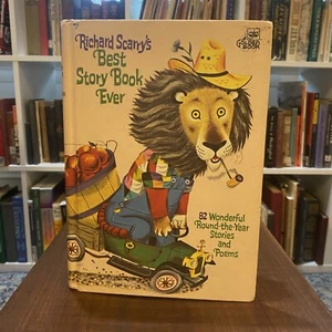 Richard Scarry’s Best Story Book Ever Hardcover Book. 82 Wonderful Stories/Poems - Picture 1 of 13