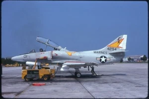 original 35 mm Slide Aircraft USAF TAF4F H&MS31 15429 4 ex Marines MCAS 5.75 - Photo 1/1