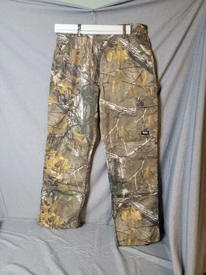 Walls Camo Pants Mens Medium/Regular Waist 34-36 Realtree Camo Cargo Pockets  - Image 1 of 4