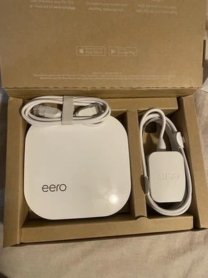 Eero Pro Mesh Router New Open Box Unused! Model B010001 - Image 1 of 4
