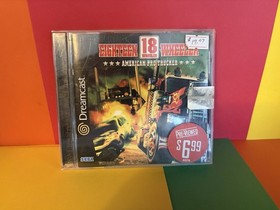 18-Wheeler: American Pro Trucker Sega Dreamcast CIB Minty Disc Tested 2001