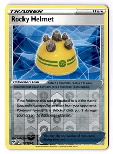 Rocky Helmet Reverse Holo Uncommon SWSH04: Vivid Voltage 159/185 NM - Picture 1 of 2