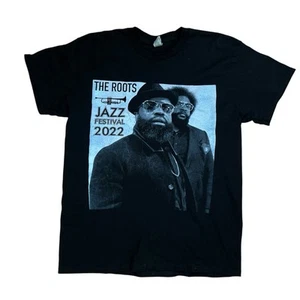 Gildan Hollywood Bowl The Roots 2022 Jazz Festival Black T-shirt Unisex Size M - Picture 1 of 7