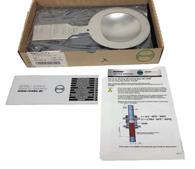 Disco de ruptura de ráfaga Rembe GmbH 100/4" tipo BT-IKB-4 1501433 Foto 1 de 4