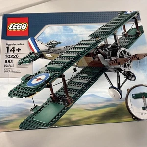 LEGO 10226 Sopwith Camel Biplane Green Retired NIB Sealed See Pics - Picture 1 of 15