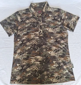 Rocky VENATOR Camo Short Sleeve Shirt Women’s Medium Hunting Outdoors - Picture 1 of 6