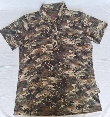 Rocky VENATOR Camo Short Sleeve Shirt Women’s Medium Hunting Outdoors - Image 1 of 4