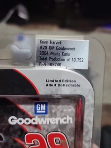 Kevin Harvick #29 2004 GM Goodwrench 1/64 Action Collectables Monte Carlo Black - Bild 1 von 5