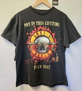 2017 Guns N Roses Not In This Lifetime Tour T Shirt Youth XL Rock N Roll - Picture 1 of 5