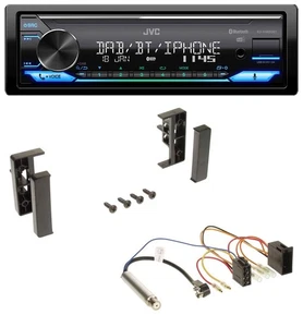 JVC Bluetooth DAB USB MP3 Autoradio für Audi A2 A3 8L 99-00 A4 B5 99-01 A6 C5 97 - Bild 1 von 8