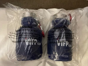 NUEVO 2025 Carnival Cruise VIFP Silicona Plegable, Botella de Agua de Viaje (x2) - Imagen 1 de 5