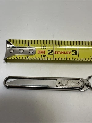 Vintage Christy Sliding Pocket Knife Utility Made in USA - Image 1 of 4