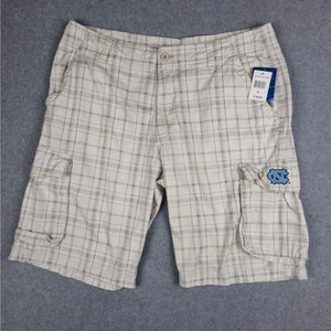 Pantalones Cortos Carga J. America UNC Tarheels Logo Cuadros Para Hombres XL/38 NUEVOS CON ETIQUETAS  - Imagen 1 de 15