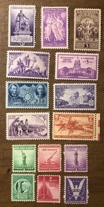 United States Stamps 894-908 Mint Hinged - Picture 1 of 3