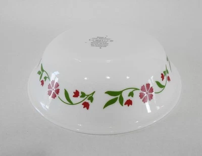 ❤️ 1 Corelle Corning SPRING PINK 10-oz DESSERT BOWL 5.25" Berry Red Fruit Sauce - Image 1 of 4