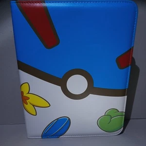 TCGAMES Pokemon Card Binder 9 Pocket 40 Page 3 Ring Card Album - Picture 1 of 5
