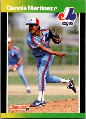 1989 Donruss Baseball's Best #90 Dennis Martinez - Image 1 of 2