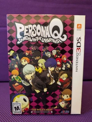 Persona Q: Shadow of Labyrinth: The Wild Cards Premium Editon (3DS) - SEALED - Image 1 of 4