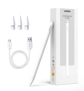 Crayon pour iPad - 2018-2024 15 Minutes de Charge Rapide, Rejet de Paume, Sensit d'Inclinaison - Photo 1/8