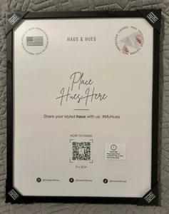 Haus and Hues 11x14 Immagine cornice in rovere legno pende verticalmente o orizzontalmente 1 pz - Foto 1 di 2