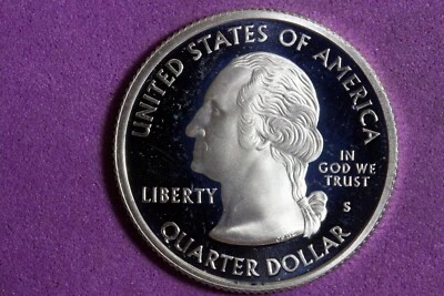 2005 - S PROOF "Kansas" Statehood WASHINGTON QUARTER!!  #J28684 - Image 1 of 2
